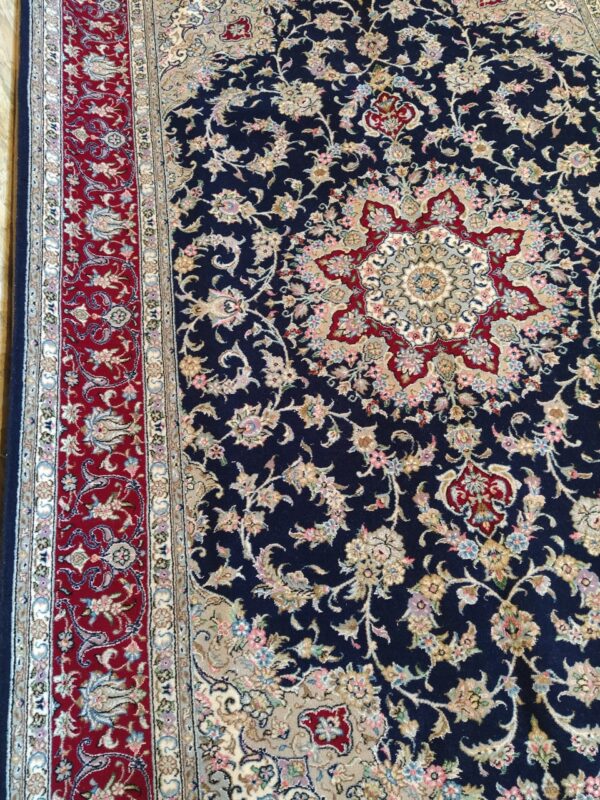 قیمت و خرید فرش دستبافت 6 متری اردکان طرح روژان از سایت گالری فرش شکوری