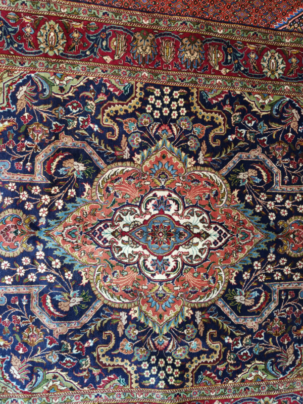فرش دستبافت 6 متری مراغه نقشه اسلیم بافنده سلیمی خرید از سایت گالری فرش شکوری - فرش خلخال