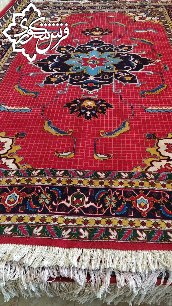 فرش خلخال، فرش دستبافت 6 متری هریس کُرک بافت اردبیل، فرش شکوری