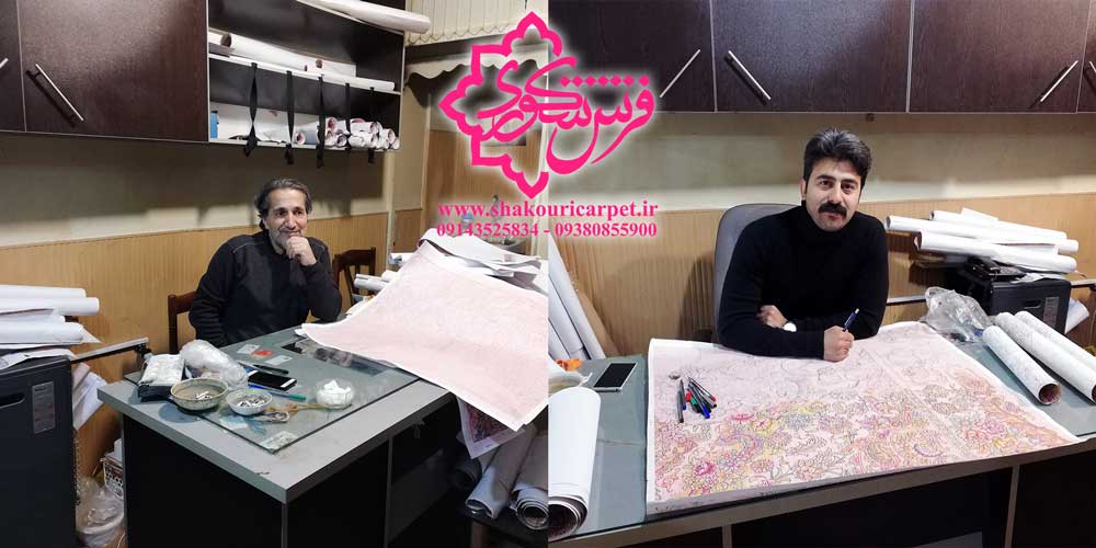 تیم طراحی فرش دستبافت سالاری تبریز