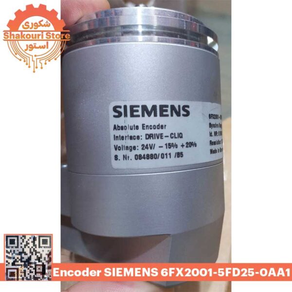 انکودر زیمنس SIEMENS مدل 6FX2001-5FD25-0AA1 خرید از سایت شکوری استور