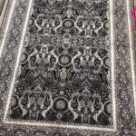 جفت فرش دستباف تمام ابریشم بنام تبریز 6 متری 70 رج با رنگ گیاهی خرید از سایت علیرضا شکوری