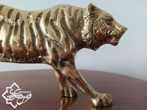 خرید مجسمه برنجی ببر از سایت علیرضا شکوری