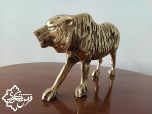 خرید مجسمه برنجی ببر از سایت علیرضا شکوری